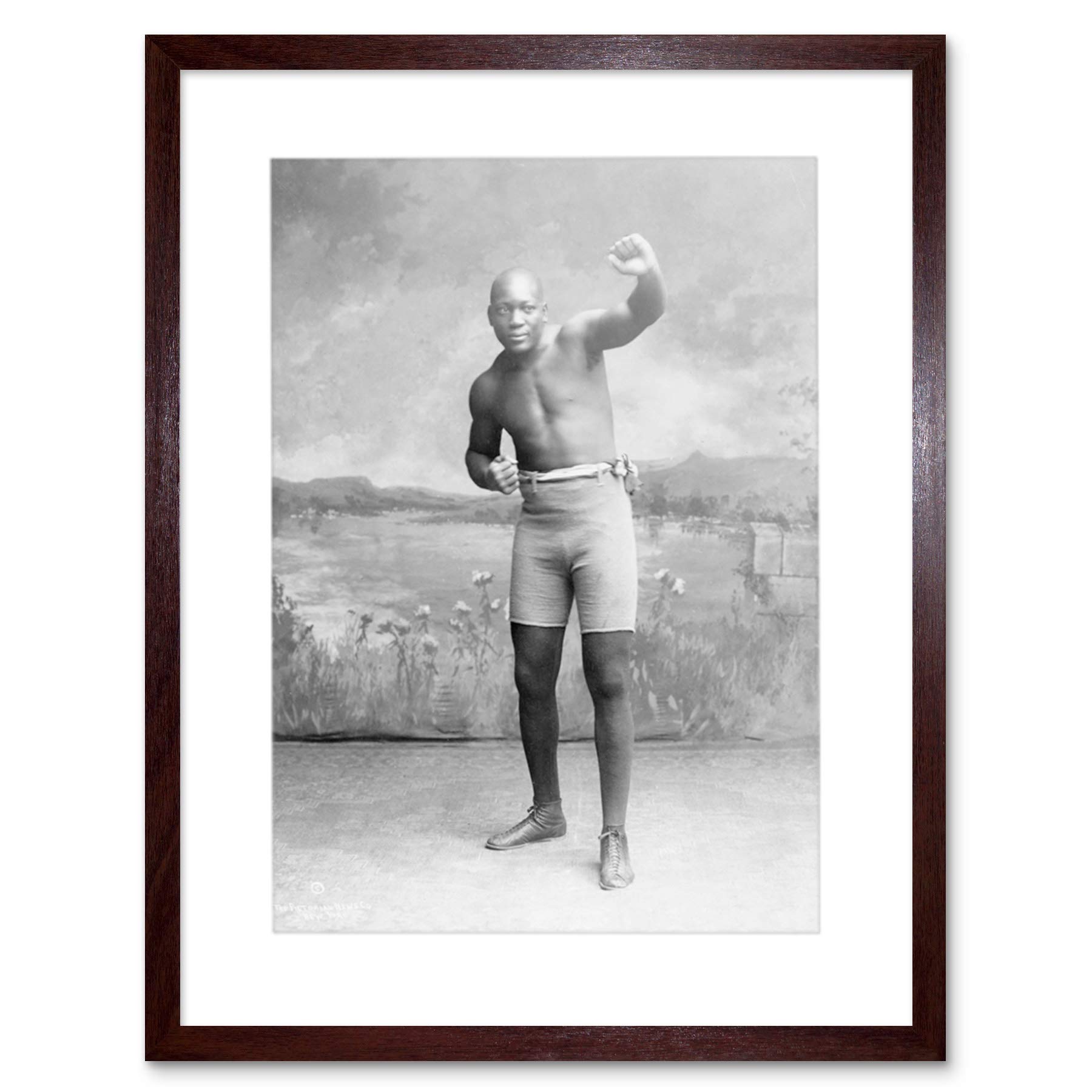 Amazon.com: Wee Blue Coo VINTAGE PHOTO JACK JOHNSON BOXER CHAMPION